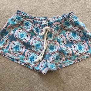 Shorty shorts. Surf wear.